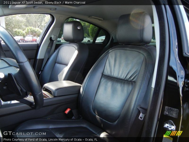 Front Seat of 2011 XF Sport Sedan