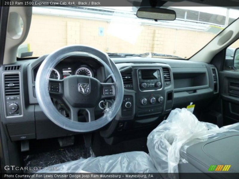 Black / Black 2013 Ram 1500 Express Crew Cab 4x4