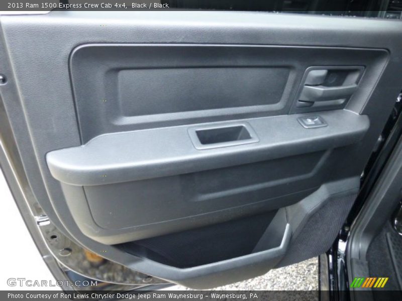 Black / Black 2013 Ram 1500 Express Crew Cab 4x4