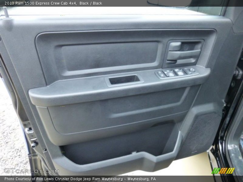 Black / Black 2013 Ram 1500 Express Crew Cab 4x4
