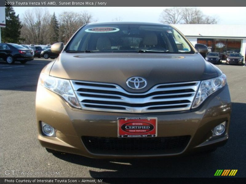 Sunset Bronze Mica / Ivory 2009 Toyota Venza V6 AWD