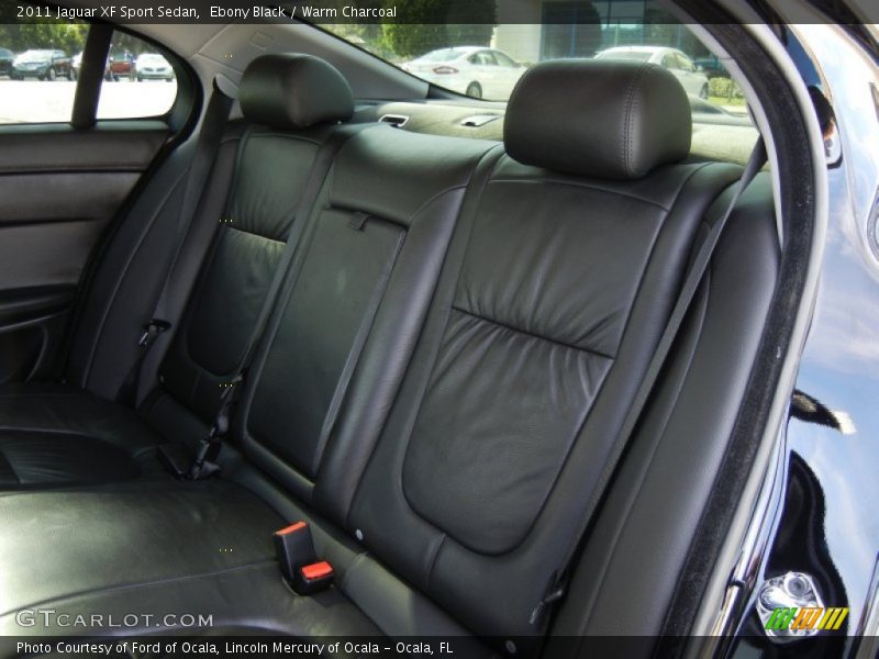 Rear Seat of 2011 XF Sport Sedan