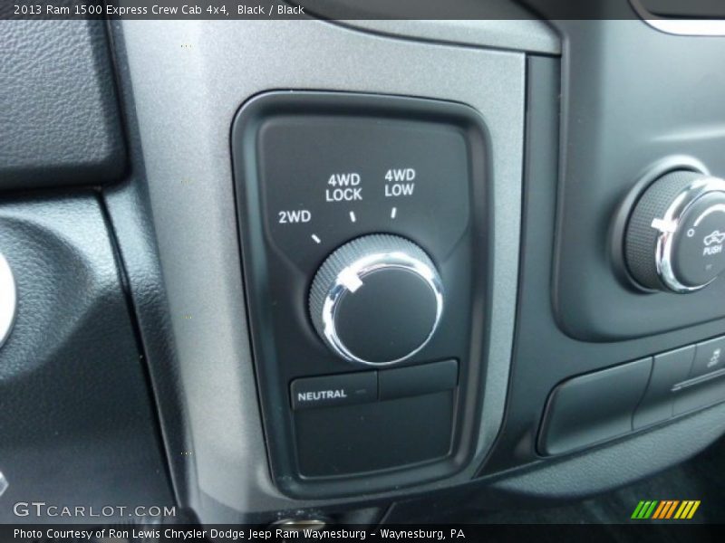 Black / Black 2013 Ram 1500 Express Crew Cab 4x4