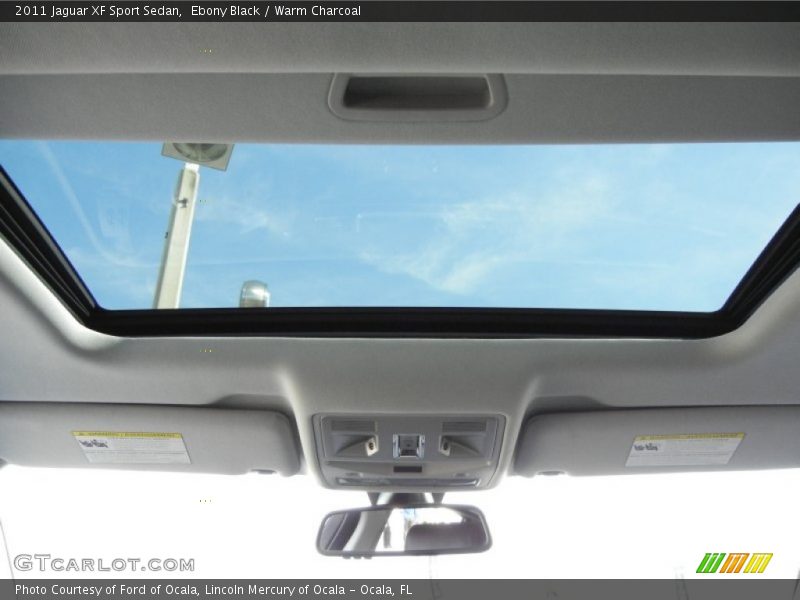 Sunroof of 2011 XF Sport Sedan