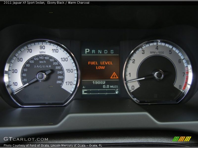  2011 XF Sport Sedan Sport Sedan Gauges