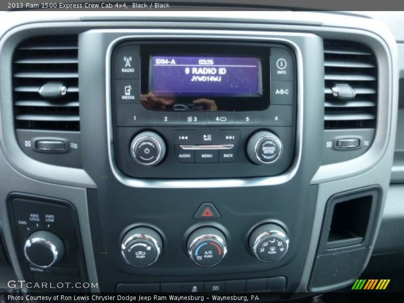 Black / Black 2013 Ram 1500 Express Crew Cab 4x4