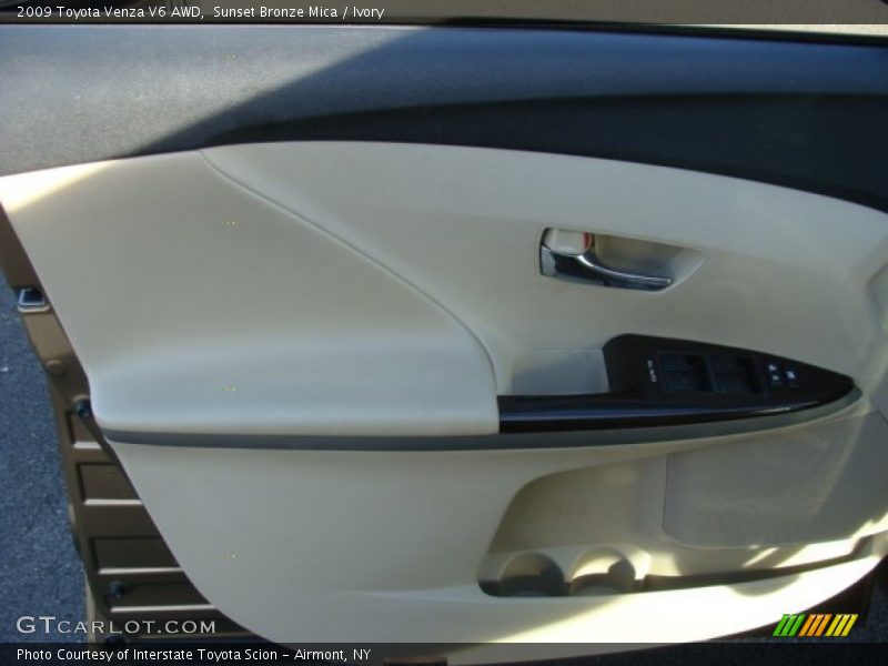 Sunset Bronze Mica / Ivory 2009 Toyota Venza V6 AWD
