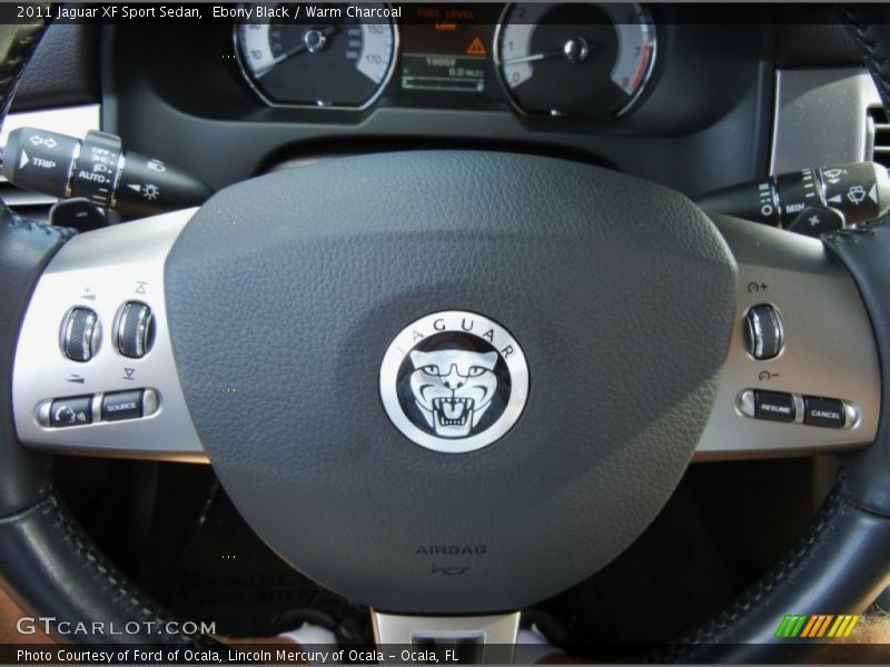 Controls of 2011 XF Sport Sedan