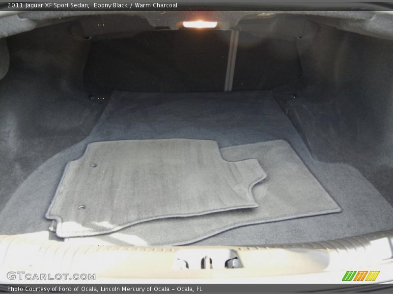  2011 XF Sport Sedan Trunk