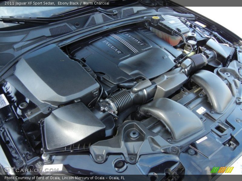  2011 XF Sport Sedan Engine - 5.0 Liter GDI DOHC 32-Valve VVT V8