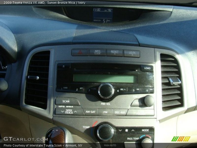 Sunset Bronze Mica / Ivory 2009 Toyota Venza V6 AWD