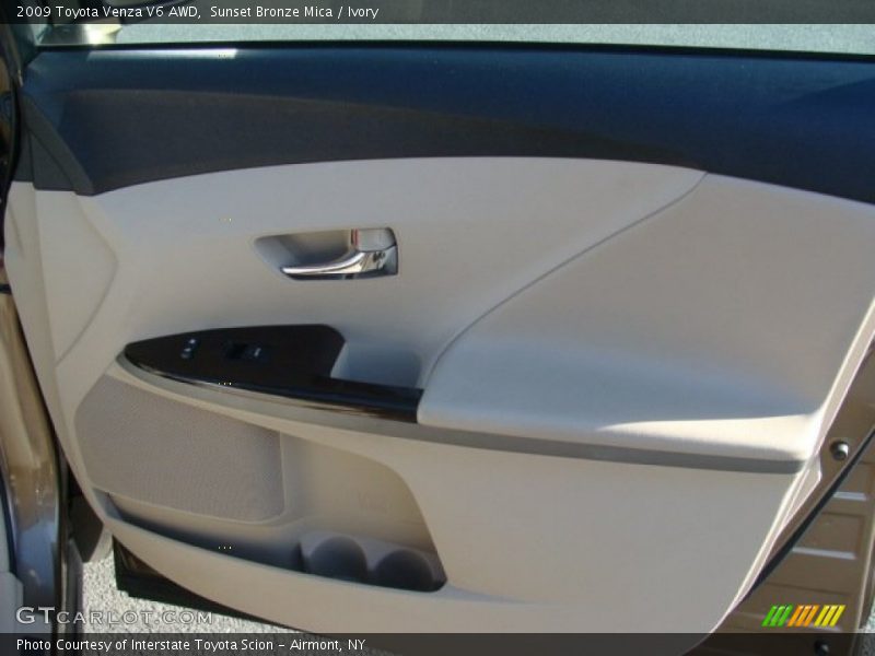 Sunset Bronze Mica / Ivory 2009 Toyota Venza V6 AWD