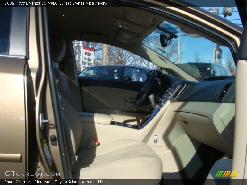 Sunset Bronze Mica / Ivory 2009 Toyota Venza V6 AWD