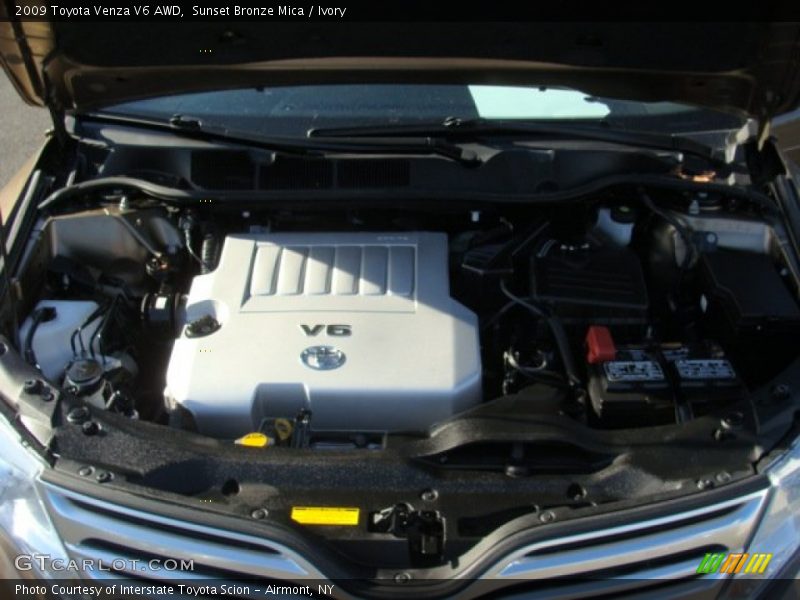 Sunset Bronze Mica / Ivory 2009 Toyota Venza V6 AWD