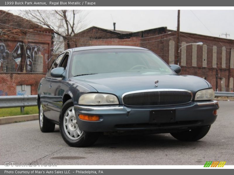 Regal Blue Metallic / Taupe 1999 Buick Park Avenue