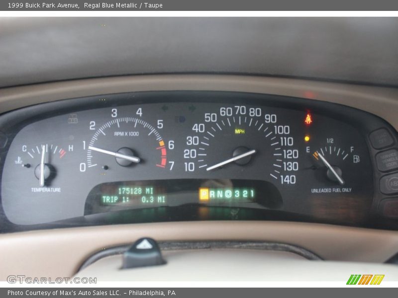  1999 Park Avenue   Gauges