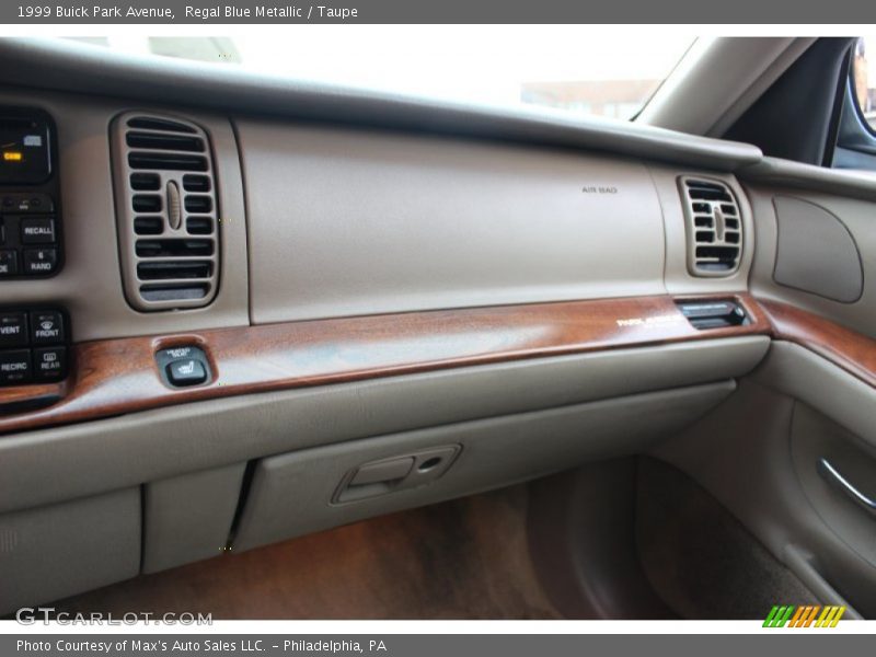 Regal Blue Metallic / Taupe 1999 Buick Park Avenue