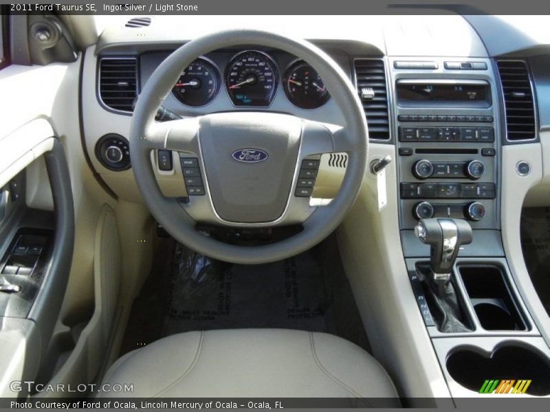 Ingot Silver / Light Stone 2011 Ford Taurus SE
