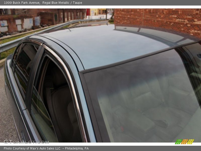 Regal Blue Metallic / Taupe 1999 Buick Park Avenue