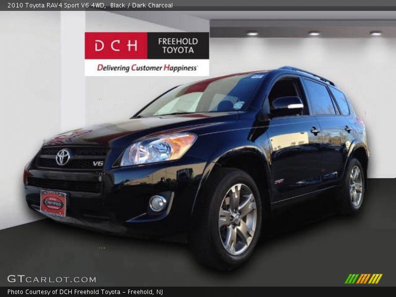 Black / Dark Charcoal 2010 Toyota RAV4 Sport V6 4WD
