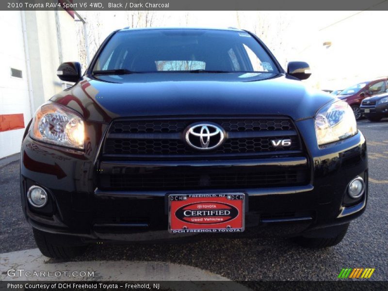Black / Dark Charcoal 2010 Toyota RAV4 Sport V6 4WD