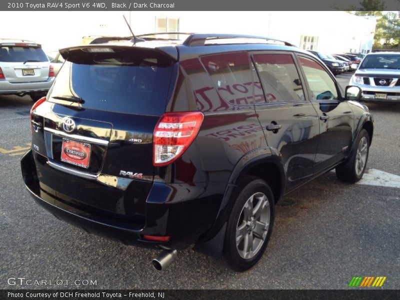 Black / Dark Charcoal 2010 Toyota RAV4 Sport V6 4WD