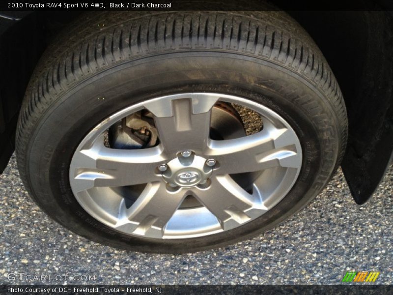 Black / Dark Charcoal 2010 Toyota RAV4 Sport V6 4WD