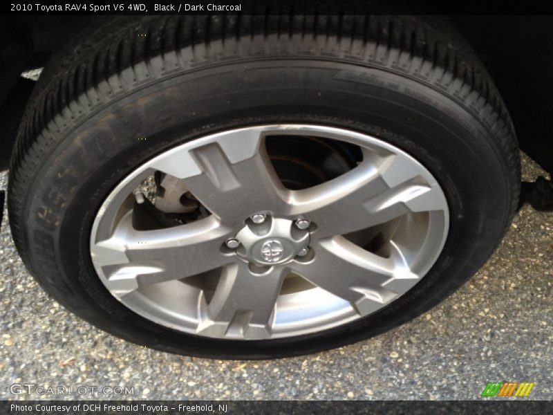 Black / Dark Charcoal 2010 Toyota RAV4 Sport V6 4WD