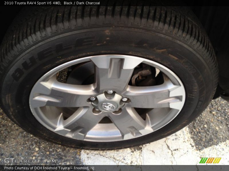 Black / Dark Charcoal 2010 Toyota RAV4 Sport V6 4WD
