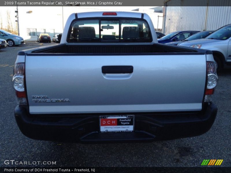 Silver Streak Mica / Graphite Gray 2009 Toyota Tacoma Regular Cab