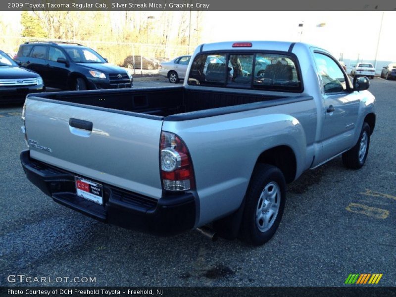 Silver Streak Mica / Graphite Gray 2009 Toyota Tacoma Regular Cab