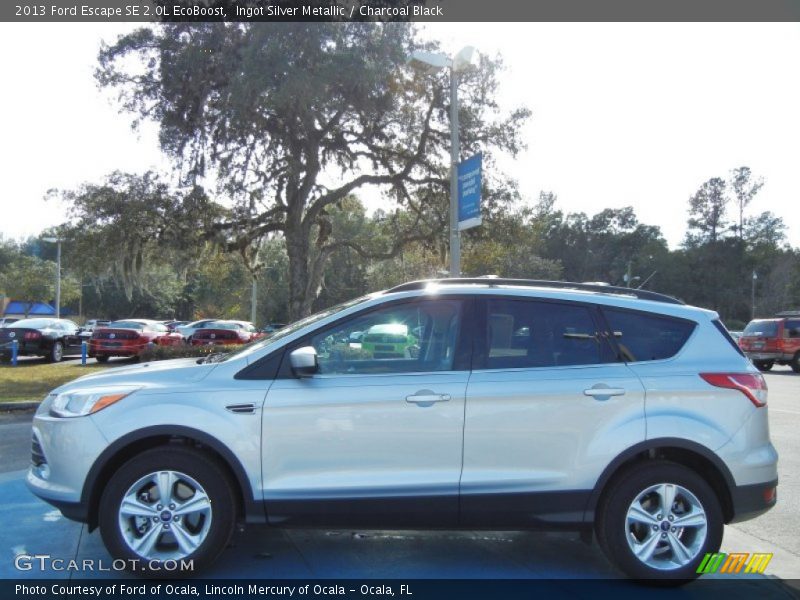 Ingot Silver Metallic / Charcoal Black 2013 Ford Escape SE 2.0L EcoBoost