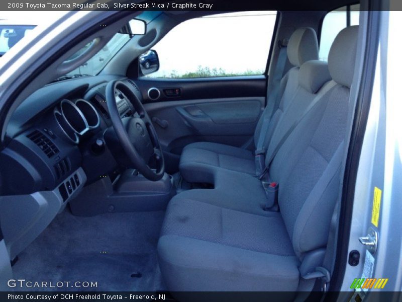 Silver Streak Mica / Graphite Gray 2009 Toyota Tacoma Regular Cab