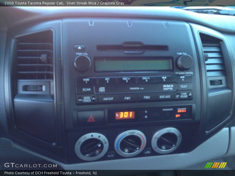 Silver Streak Mica / Graphite Gray 2009 Toyota Tacoma Regular Cab