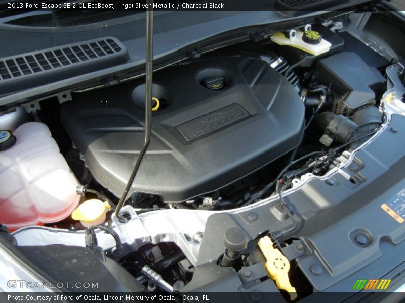 Ingot Silver Metallic / Charcoal Black 2013 Ford Escape SE 2.0L EcoBoost