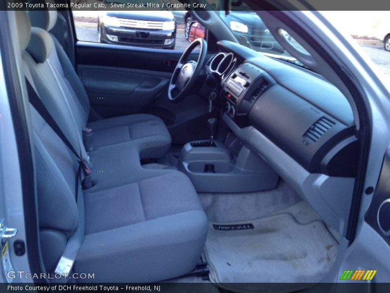 Silver Streak Mica / Graphite Gray 2009 Toyota Tacoma Regular Cab