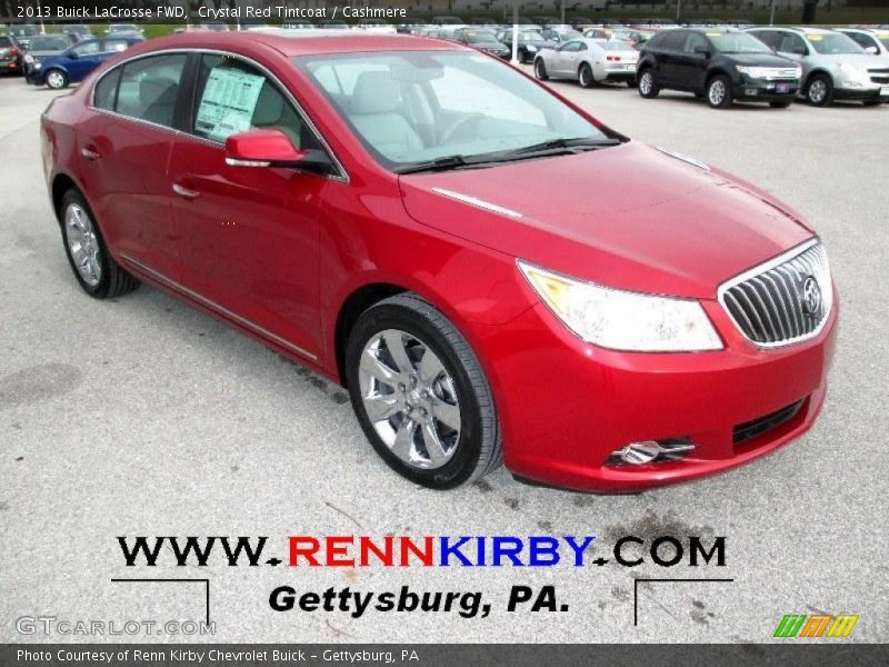 Crystal Red Tintcoat / Cashmere 2013 Buick LaCrosse FWD