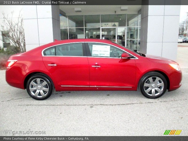 Crystal Red Tintcoat / Cashmere 2013 Buick LaCrosse FWD