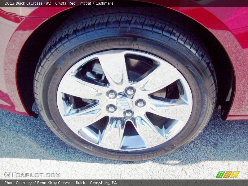 Crystal Red Tintcoat / Cashmere 2013 Buick LaCrosse FWD