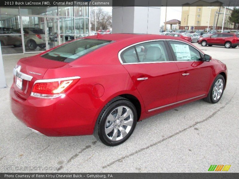Crystal Red Tintcoat / Cashmere 2013 Buick LaCrosse FWD
