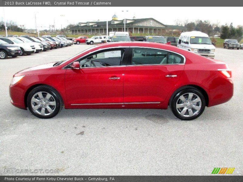 Crystal Red Tintcoat / Cashmere 2013 Buick LaCrosse FWD