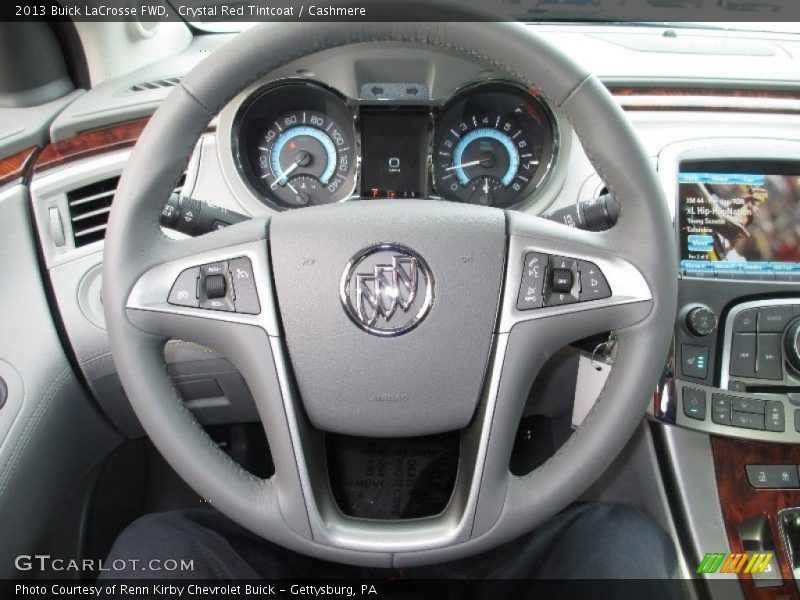 Crystal Red Tintcoat / Cashmere 2013 Buick LaCrosse FWD