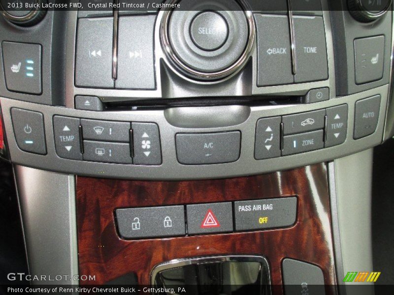 Crystal Red Tintcoat / Cashmere 2013 Buick LaCrosse FWD