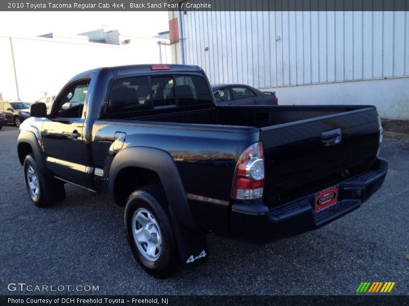 Black Sand Pearl / Graphite 2010 Toyota Tacoma Regular Cab 4x4