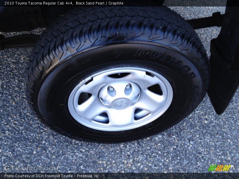 Black Sand Pearl / Graphite 2010 Toyota Tacoma Regular Cab 4x4