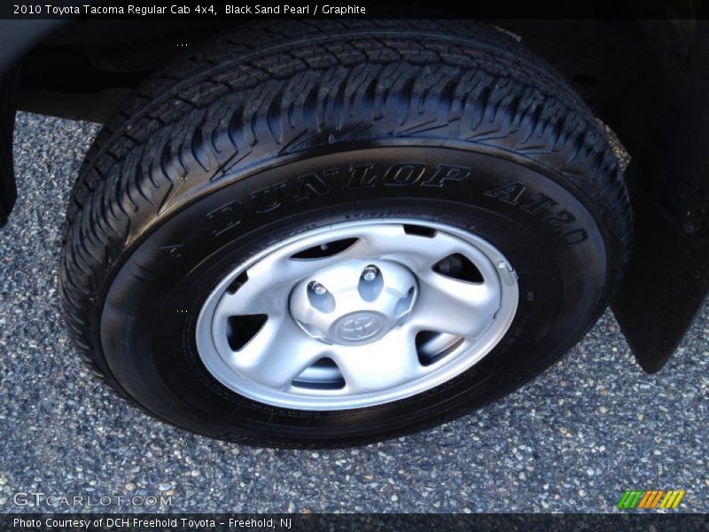 Black Sand Pearl / Graphite 2010 Toyota Tacoma Regular Cab 4x4