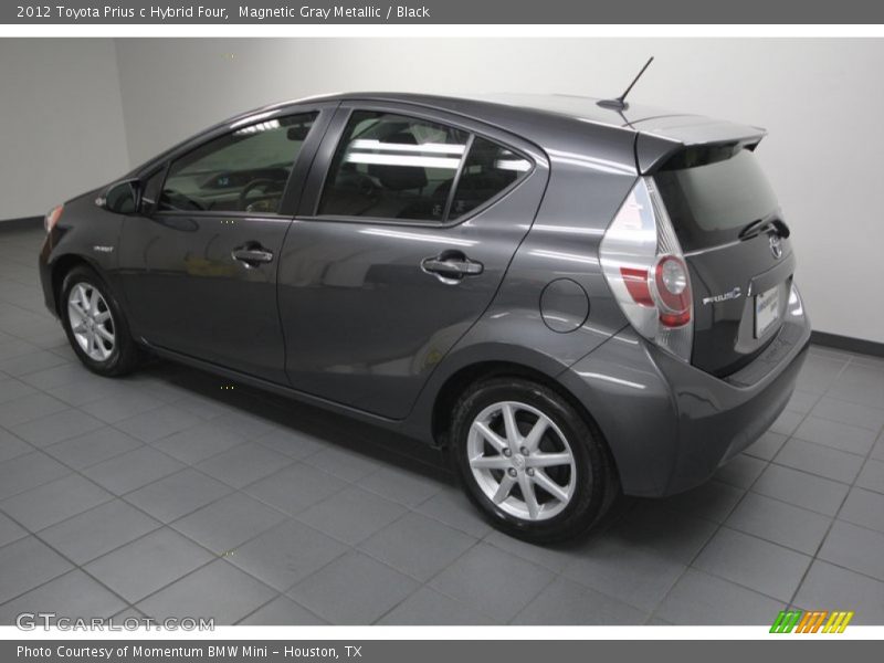 Magnetic Gray Metallic / Black 2012 Toyota Prius c Hybrid Four