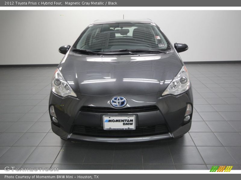 Magnetic Gray Metallic / Black 2012 Toyota Prius c Hybrid Four