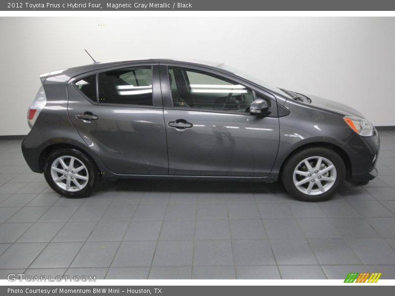 Magnetic Gray Metallic / Black 2012 Toyota Prius c Hybrid Four