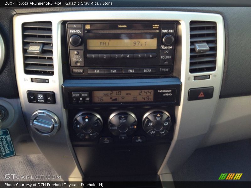 Galactic Gray Mica / Stone 2007 Toyota 4Runner SR5 4x4